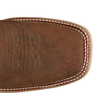 Justin Men’s Peppy San Badger Distressed Cognac Smooth Ostritch Boot Pistacio Cowhide - Cowboy SwaggerJustin Men’s Peppy San Badger Distressed Cognac Smooth Ostritch Boot Pistacio Cowhide