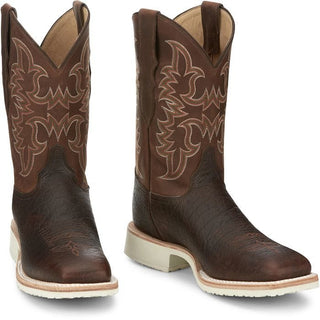 Justin Men’s Ryker 11” Pull - On Western Boot - Cowboy SwaggerJustin Men’s Ryker 11” Pull - On Western BootBoots