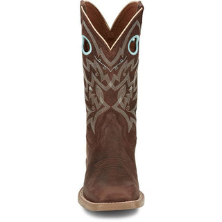 Justin Womens Liberty 11" Spicy Brown Leather Water Buffalo Western Boot - Cowboy SwaggerJustin Womens Liberty 11" Spicy Brown Leather Water Buffalo Western BootBoots