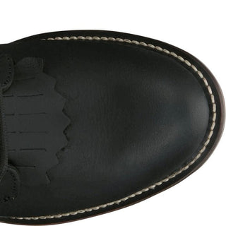 Justin Women's McKean 7" Lace - Up Roper Black - Cowboy SwaggerJustin Women's McKean 7" Lace - Up Roper BlackBoots