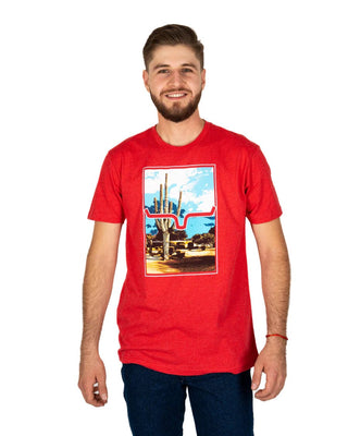 Kimes Ranch Kimes Men’s Afternoon Red Tee