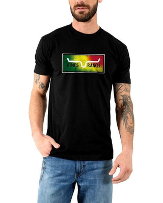 Kimes Ranch Mens Black Blanket Tee - Cowboy SwaggerKimes Ranch Mens Black Blanket Tee