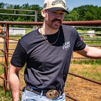Lane Frost American Legend Tee Black - Cowboy SwaggerLane Frost American Legend Tee Black