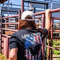 Lane Frost American Legend Tee Black - Cowboy SwaggerLane Frost American Legend Tee Black