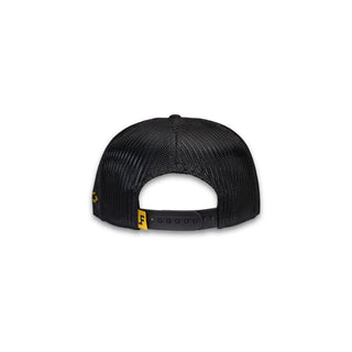 Lane Frost Coyote Black Western Snapback Cap, Back View - Cowboy Swagger