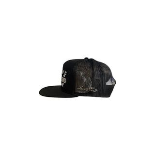 Lane Frost Legend 2 Snapback Cap – Black Trucker - Cowboy SwaggerLane Frost Legend 2 Snapback Cap – Black TruckerWestern Snapback Hats