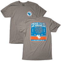 Lane Frost Proud Tee Grey - Cowboy SwaggerLane Frost Proud Tee Grey