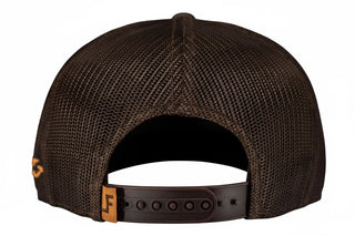 Lane Frost Trailblazer Trucker Cap – World Champion ’87 Brown Mesh Snapback Hat - Cowboy SwaggerLane Frost Trailblazer Trucker Cap – World Champion ’87 Brown Mesh Snapback Hat