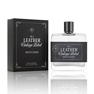 Leather 4 Vintage Label Men’s Cologne – Deep Leather Scent – Bold, Masculine Fragrance – 3.4 fl oz - Cowboy SwaggerLeather 4 Vintage Label Men’s Cologne – Deep Leather Scent – Bold, Masculine Fragrance – 3.4 fl oz