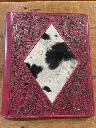 Leather and Hide Planner Red - Cowboy SwaggerLeather and Hide Planner Red