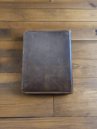 Leather Longhorn Tooled Document Folder - Cowboy SwaggerLeather Longhorn Tooled Document FolderAccesories