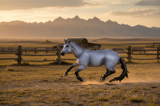 Little Buster Toys Barrel Horse – Gray Gelding Figurine for Rodeo and Ranch Play - Cowboy SwaggerLittle Buster Toys Barrel Horse – Gray Gelding Figurine for Rodeo and Ranch Play