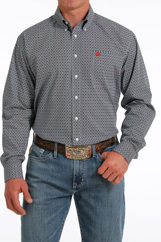 Men’s Cinch All Over Print Western Shirt - Cowboy SwaggerMen’s Cinch All Over Print Western Shirt