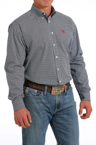 Men’s Cinch All Over Print Western Shirt - Cowboy SwaggerMen’s Cinch All Over Print Western Shirt