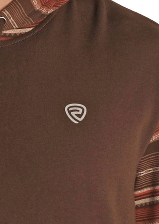 Men’s Rock & Roll Denim Printed Hoodie – Style BM94T0300 - Cowboy SwaggerMen’s Rock & Roll Denim Printed Hoodie – Style BM94T0300Shirts & Tops