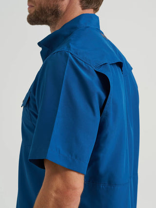 Men’s Wrangler® Performance Snap Short Sleeve Solid Shirt – Style 112369424 - Cowboy SwaggerMen’s Wrangler® Performance Snap Short Sleeve Solid Shirt – Style 112369424