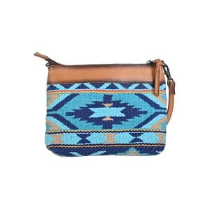 Mojave Sky Grace Crossbody – Serape & Leather Western Chic - Cowboy SwaggerMojave Sky Grace Crossbody – Serape & Leather Western Chic