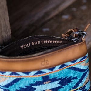 Mojave Sky Grace Crossbody – Serape & Leather Western Chic - Cowboy SwaggerMojave Sky Grace Crossbody – Serape & Leather Western Chic