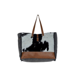 Myra Black & White Hair-On Hide Tooled Leather Western Tote Bag - Cowboy SwaggerMyra Black & White Hair-On Hide Tooled Leather Western Tote BagHandbags, Wallets & Cases