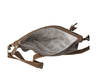 Myra Diaz Canvas and Hairon Bag - Cowboy SwaggerMyra Diaz Canvas and Hairon Bag