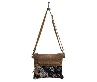 Myra Diaz Canvas and Hairon Bag - Cowboy SwaggerMyra Diaz Canvas and Hairon Bag