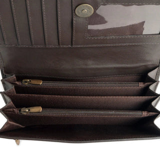 Myra Donahue Peak Tooled Leather Wallet in Sun Yellow - Cowboy SwaggerMyra Donahue Peak Tooled Leather Wallet in Sun Yellow