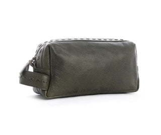 Myra Mens Ruff Trail Toiletries Bag Moss Green - Cowboy SwaggerMyra Mens Ruff Trail Toiletries Bag Moss GreenHandbags