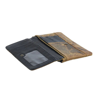 Myra Oak Fire Leather Wallet - Cowboy SwaggerMyra Oak Fire Leather Wallet