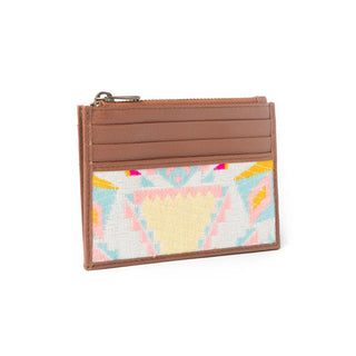 Myra Pastel Desert Sunrise Credit Card Holder Spring Aztec - Cowboy SwaggerMyra Pastel Desert Sunrise Credit Card Holder Spring Aztec