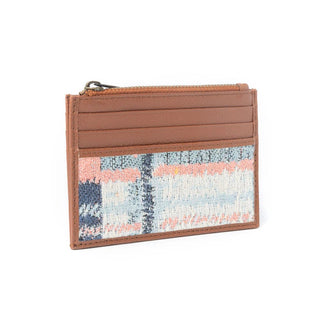 Myra Pastel Desert Sunrise Credit Card Holder Woven Blues - Cowboy SwaggerMyra Pastel Desert Sunrise Credit Card Holder Woven Blues
