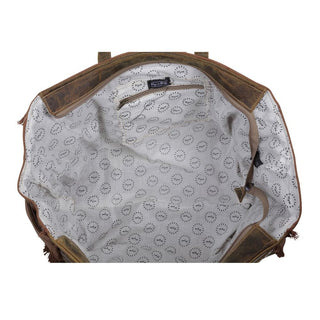 Myra Salt N Pepper Canvas and Hairon Bag - Cowboy SwaggerMyra Salt N Pepper Canvas and Hairon BagHandbags