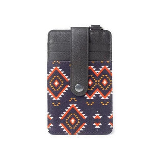 Myra Taralongo Vista Credit Card Holder Black and Red - Cowboy SwaggerMyra Taralongo Vista Credit Card Holder Black and Red