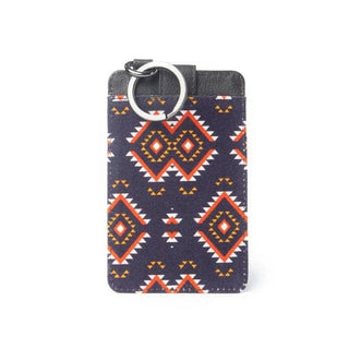 Myra Taralongo Vista Credit Card Holder Black and Red - Cowboy SwaggerMyra Taralongo Vista Credit Card Holder Black and Red