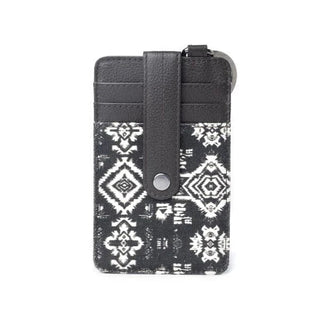 Myra Taralongo Vista Credit Card Holder Black Aztec - Cowboy SwaggerMyra Taralongo Vista Credit Card Holder Black Aztec