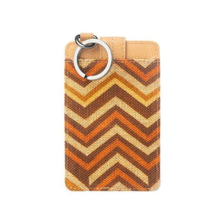 Myra Taralongo Vista Credit Card Holder Brown Chevron - Cowboy SwaggerMyra Taralongo Vista Credit Card Holder Brown Chevron