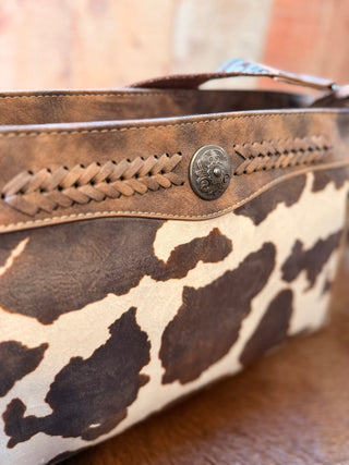 Nocona Belt Co. Jessi Ray Braided Concealed Carry Purse – Brown Western Handbag - Cowboy SwaggerNocona Belt Co. Jessi Ray Braided Concealed Carry Purse – Brown Western Handbag