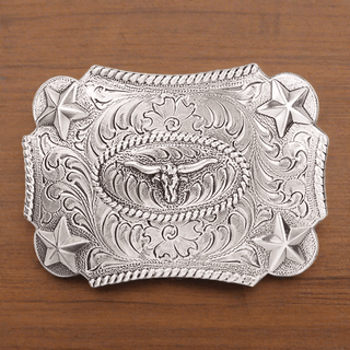 Nocona Kid's Longhorn Belt Buckle - Cowboy SwaggerNocona Kid's Longhorn Belt BuckleAccesories