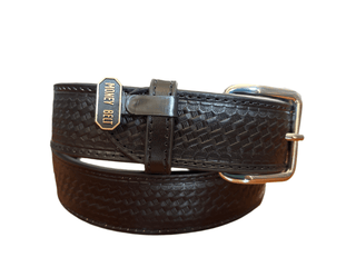 Nocona Men’s Black Basket Weave Money Belt - Cowboy SwaggerNocona Men’s Black Basket Weave Money Belt