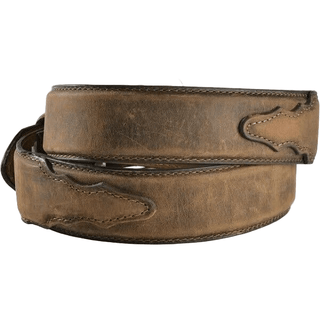 Nocona Men’s Brown Western Belt – Tooled Leather Design with Removable Buckle – Style N2450444 - Cowboy SwaggerNocona Men’s Brown Western Belt – Tooled Leather Design with Removable Buckle – Style N2450444