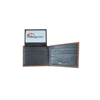 Nocona Caiman Print Bifold Wallet, Passcase Detail - Cowboy Swagger