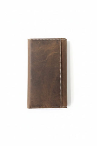 Nocona Men’s Embossed American Flag Leather Rodeo Wallet - Cowboy SwaggerNocona Men’s Embossed American Flag Leather Rodeo WalletWallets & Money Clips