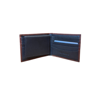 Nocona Men’s Ostrich Print Leather Removable Passcase Wallet - Cowboy SwaggerNocona Men’s Ostrich Print Leather Removable Passcase WalletWallets & Money Clips