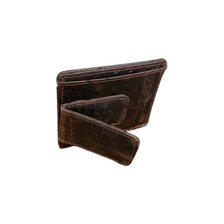 Nocona Ostrich Print Leather Money Clip Wallet - Cowboy SwaggerNocona Ostrich Print Leather Money Clip WalletWallets & Money Clips