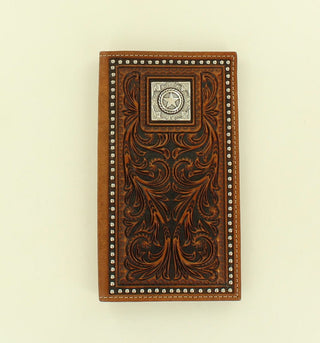 Nocona Rodeo Hand Tooled Wallet - Cowboy SwaggerNocona Rodeo Hand Tooled WalletWallets & Money Clips