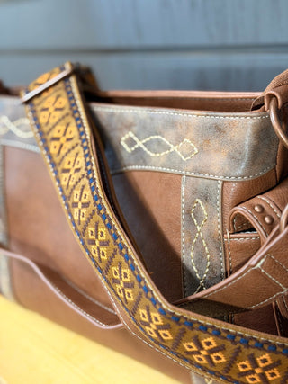 Nocona Western Ivy Satchel Concealed Carry Studded Purse - Cowboy SwaggerNocona Western Ivy Satchel Concealed Carry Studded Purse