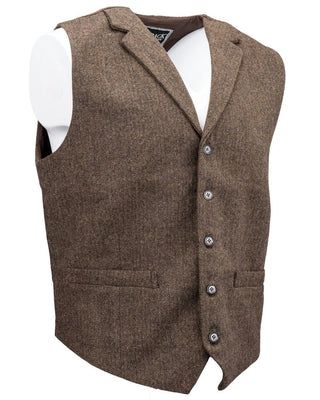 Outback Men's Jessie Vest Brown - Cowboy SwaggerOutback Men's Jessie Vest BrownVest