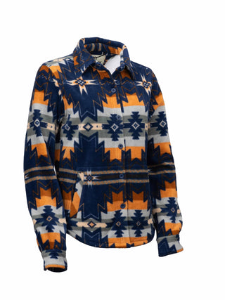 Outback Trading Aurora Big Shirt – Women’s Aztec Fleece Jacket (42201) - Cowboy SwaggerOutback Trading Aurora Big Shirt – Women’s Aztec Fleece Jacket (42201)
