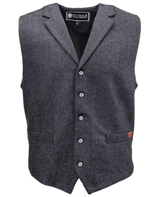 Outback Trading Co. Men's Jessie Vest Navy - Cowboy SwaggerOutback Trading Co. Men's Jessie Vest NavyVest