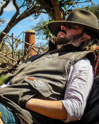 Outback Trading Comp Brown Landsman Vest - Cowboy SwaggerOutback Trading Comp Brown Landsman Vest