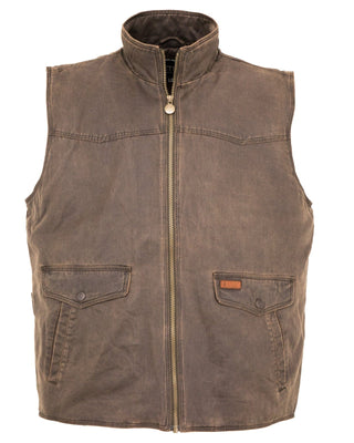 Outback Trading Comp Brown Landsman Vest - Cowboy SwaggerOutback Trading Comp Brown Landsman Vest